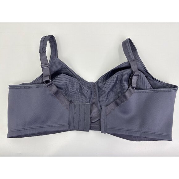 Playtex Full Figure 18 Hour Sleek & Smooth Wireless Bra 4803 Gray 44DDD NWOT - Picture 5 of 6